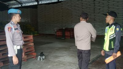 Polsek Lembar Perkuat Pengamanan Objek Vital di Desa Lembar Selatan