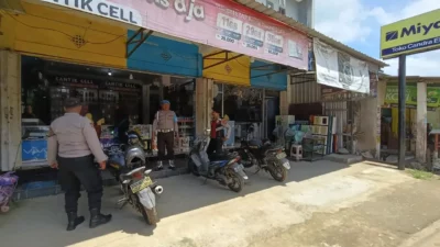 Cuaca Ekstrem & 3C, Polsek Sekotong Siaga di Lapangan