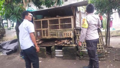 Motivasi Bhabinkamtibmas, Warga Nekat Bangun Kandang Ayam di Pekarangan