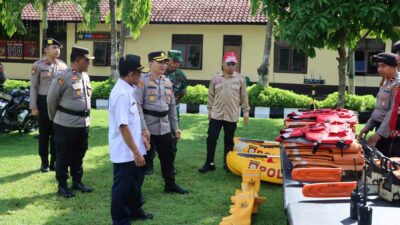 Kapolres Lobar Pimpin Apel Kesiapan Bencana, Tekankan Respons Cepat